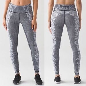 Lululemon Speed Wunder Tight Florence Lace Print